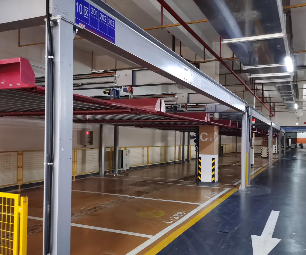 地下室2層簡易類機械立體車庫